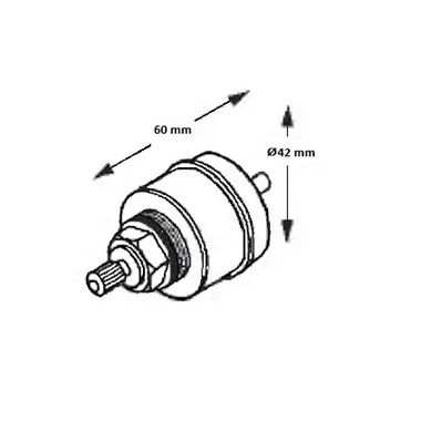 Kludi állítókartus