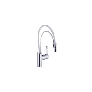 Kludi Bingo Star egykaros mosogatócsaptelep, leemelhető kifolyóval fehér, króm