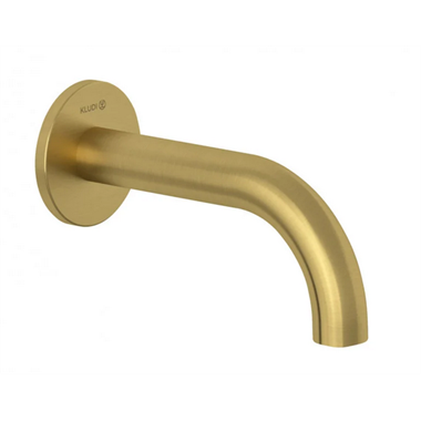 Kludi Bozz kádbefolyó, 160 mm, szálcsiszolt arany