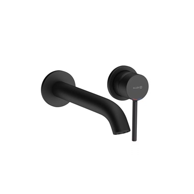 Kludi Bozz mosdócsapt 230-as falon belüli, kétlyukas, fekete