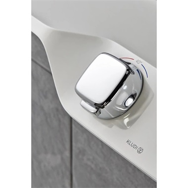 Kludi Cockpit Discovery termosztátos zuhanyrendszer, fehér, króm