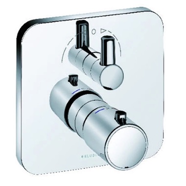 Kludi E2 falsík alatti termosztátos kád/zuhanycsaptelep