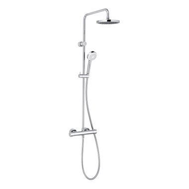 Kludi Logo dual shower system, termosztátos, 200mm fejzuh.