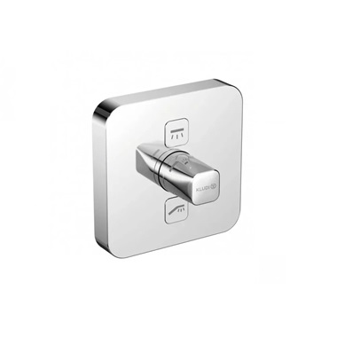 Kludi Push falsík alatti zuhanycsaptelep, króm 