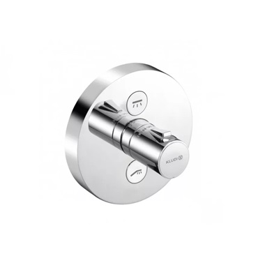 Kludi Push falsík alatti termosztátos zuhanycsaptelep króm