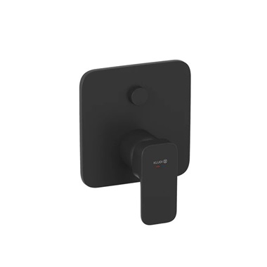 Kludi Renon falsík alatti zuhanycsaptelep matt fekete, 2 funkciós