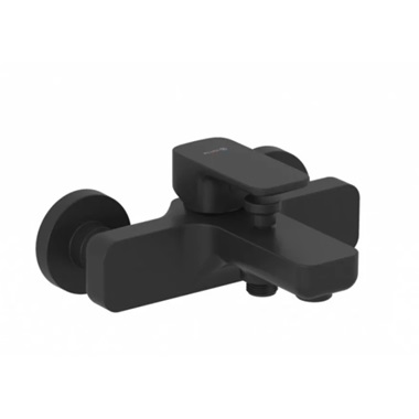 Kludi Renon kád csaptelep zuhanyváltóval matt fekete