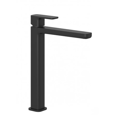 Kludi Renon magasított mosdócsaptelep leeresztő nélkül, matt fekete