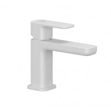 Kludi Renon 85 mosdócsaptelep push-open leeresztővel, matt fehér 