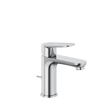 Kludi X1 egykaros, mosdócsaptelep 100, klikk-klakk, króm