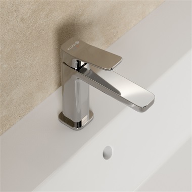 Kludi X3 mosdócsaptelep 110 push-open leeresztővel,  króm