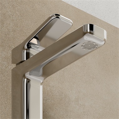 Kludi X3 mosdócsaptelep 110 push-open leeresztővel,  króm