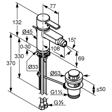 Kudi Zenta bidécsaptelep automata leeresztővel