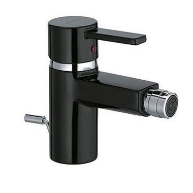 Kludi Zenta fekete bidécsaptelep automata leeresztővel,króm, fekete