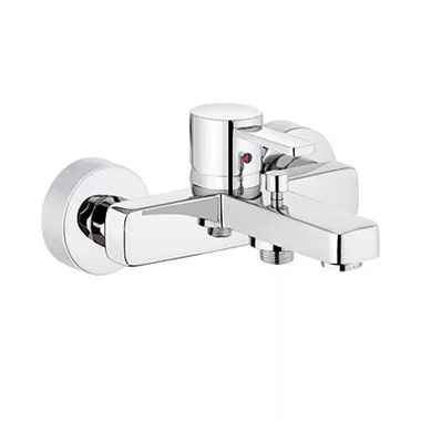 Kludi Zenta króm egykaros kádtöltő-és zuhanycsaptelep króm