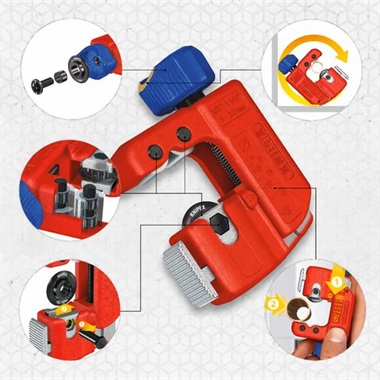 Knipex TubiX®  S csővágó 3-30 mm