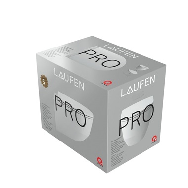 Laufen Pro WC fali kombipack Rimless mélyöblítésű fehér