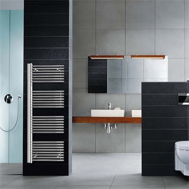 Lazzarini Gardo radiátor, egyenes, fehér 60x160 mm