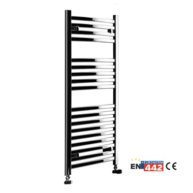 Lazzarini Merano fürdőszoba radiátor ives 80x50 cm, króm