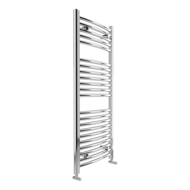Lazzarini anremo fürdőszoba radiátor íves, króm 142x50 cm, Curvo Cromo