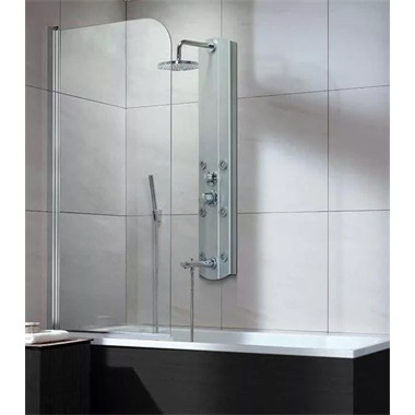 M-Acryl Easy75 kádparaván edzett üveges 150x75 cm