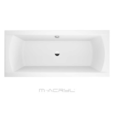 M-Acryl Noé kád 190x90 cm, fehér, lábbal