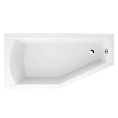 M-Acryl Venus asszimetrikus kád 140x90cm, balos