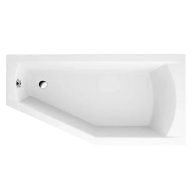 M-Acryl Venus asszimetrikus kád 160x90cm, jobbos, lábbal