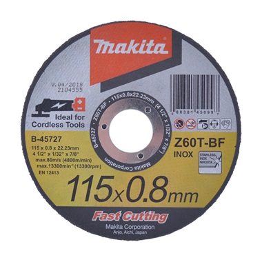 Makita vágókorong INOX 115x0,8 mm
