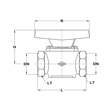 Mofém Aha golyós csap 3/8" bb kék natúr Mofém Aha golyós csap 3/8" bb kék natúr