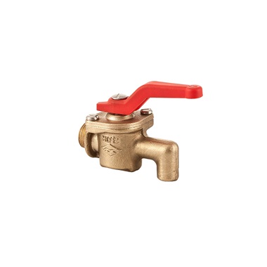 Mofém Aha ürítőcsap 1/2" piros kar Mofém Aha ürítőcsap 1/2" piros kar