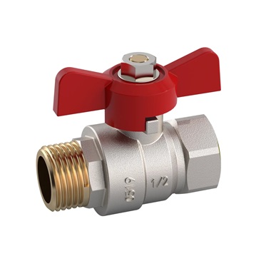 Mofém Gamma gömbcsap fix pillangó karos 1/2" KB