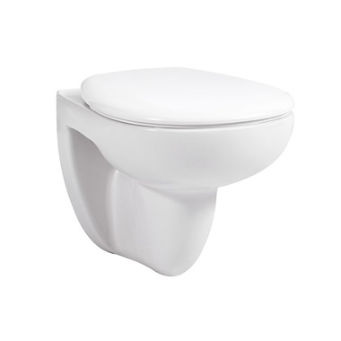 Mofém Hello perem nélküli fali wc, soft close ülökével