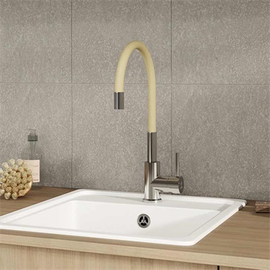 Infinite mosogatócsaptelep bézs kifolyócsővel