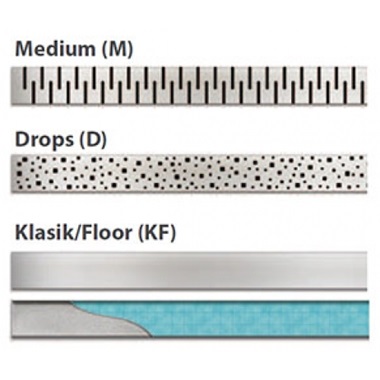 Mofém Linear MLP-650 Drops zuhanyfolyóka