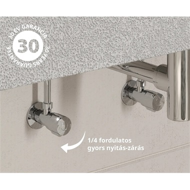Mofém kerámiás sarokszelep 1/2"x3/8"