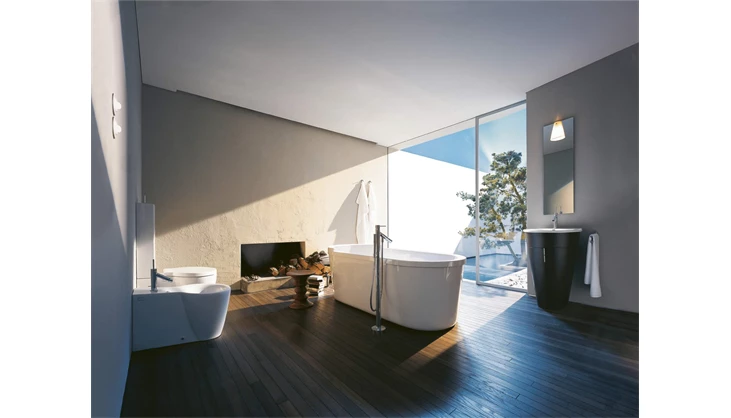 Modern fürdőszoba = minőségi idő magaddal. Fedezd fel a kényelmet Duravit módra!