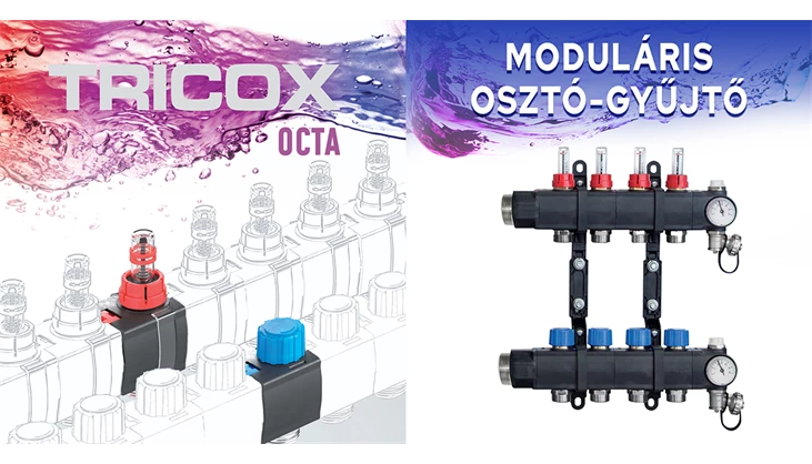 Moduláris kompozit osztó-gyűjtő rendszer – az OCTA előnyei egy helyen