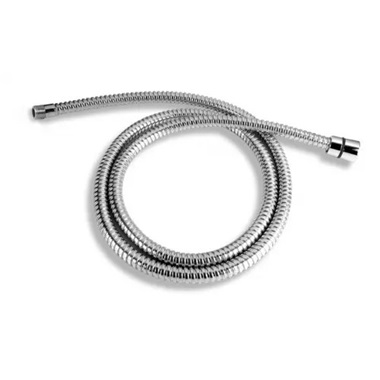 Novaservis dupla spirálos fém zuhanycső peremre szerelt kádcsaptelephez