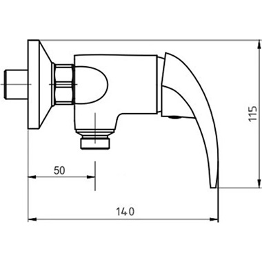 Novaservis Metalia 55 zuhanycsaptelep zuhanyszettel króm