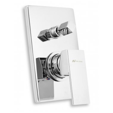 Novaservis Nobless Edge falba építhető kétfunkciós csaptelep