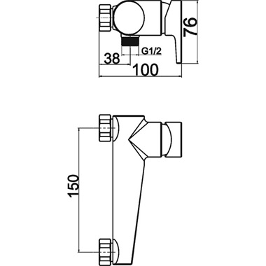 Novaservis Nobless Vision X zuhanycsaptelep