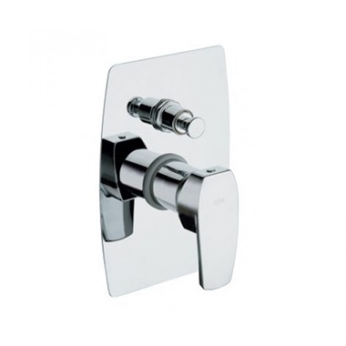 Novaservis Studio falba építhető kádcsaptelep zuhanyváltóval, króm 