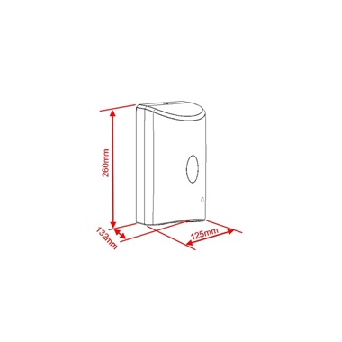 Novaservis szenzoros automata szappanadagoló 1200 ml, elemes működésű