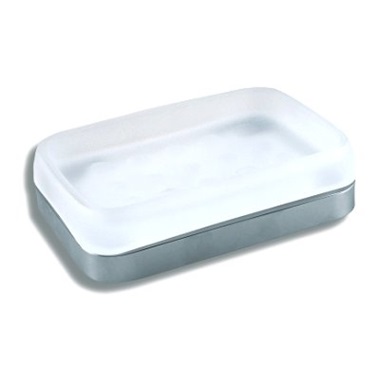 Novaservis Metalia üveg szappantartó, króm 14x9,6 cm