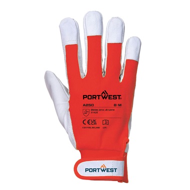 Portwest A250 Tergsus védőkesztyű piros, XL-es