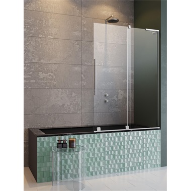 Radaway Furo SL kádparaván pdn II ajtó jobbos, 150x100 cm, króm