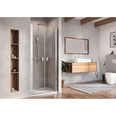 Radaway Nes DWD I 110 kádparaván 200x110 cm, króm