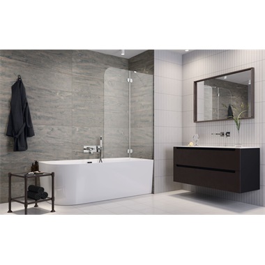 Radaway Torrenta PND 101  kádparaván 100x150 cm, króm