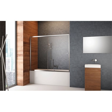 Radaway Vesta DWJ 180 kádparaván 180x150 cm, króm